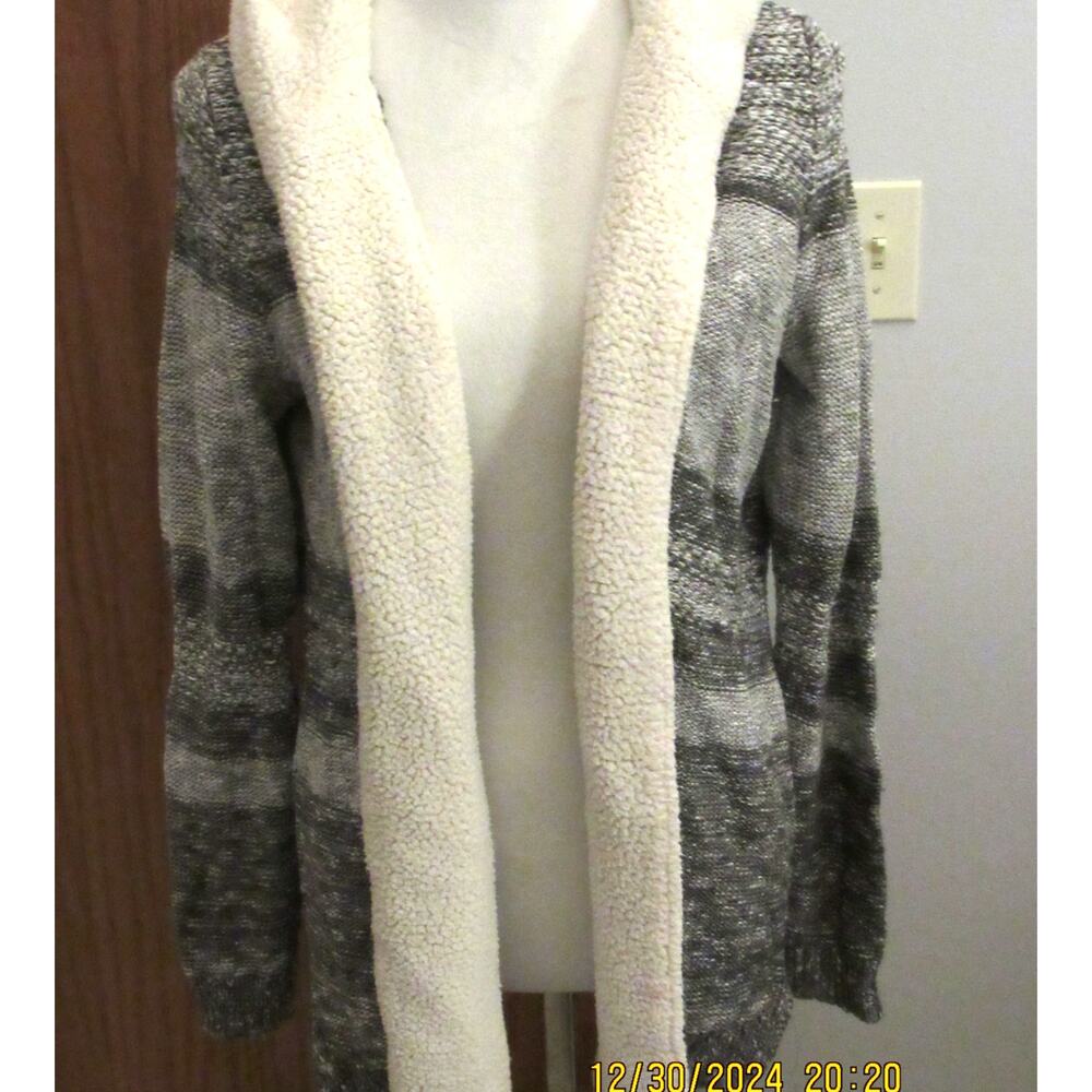 Long Grey Sweater - Size Medium